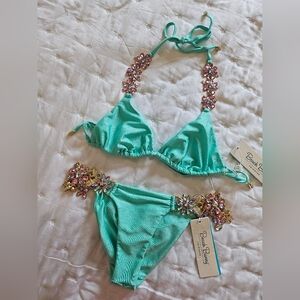 Beach Bunny "Emerson" Crystal Bikini Set